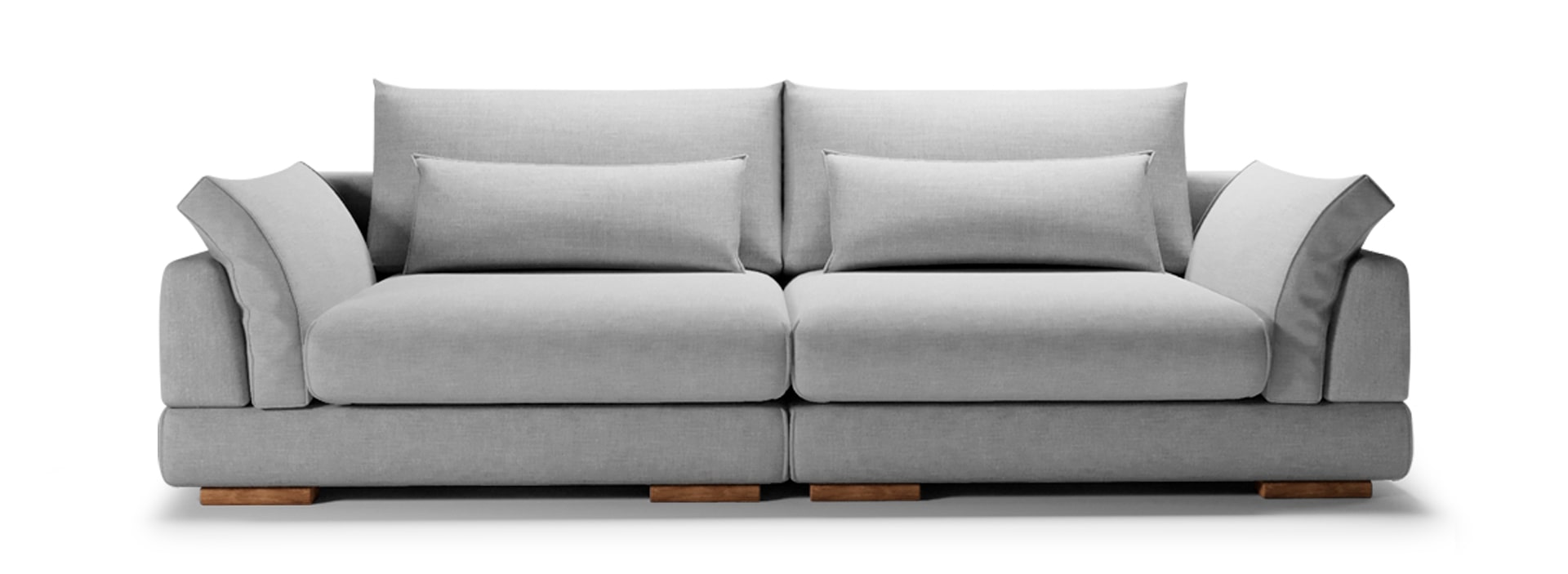 Gerades Sofa Softi