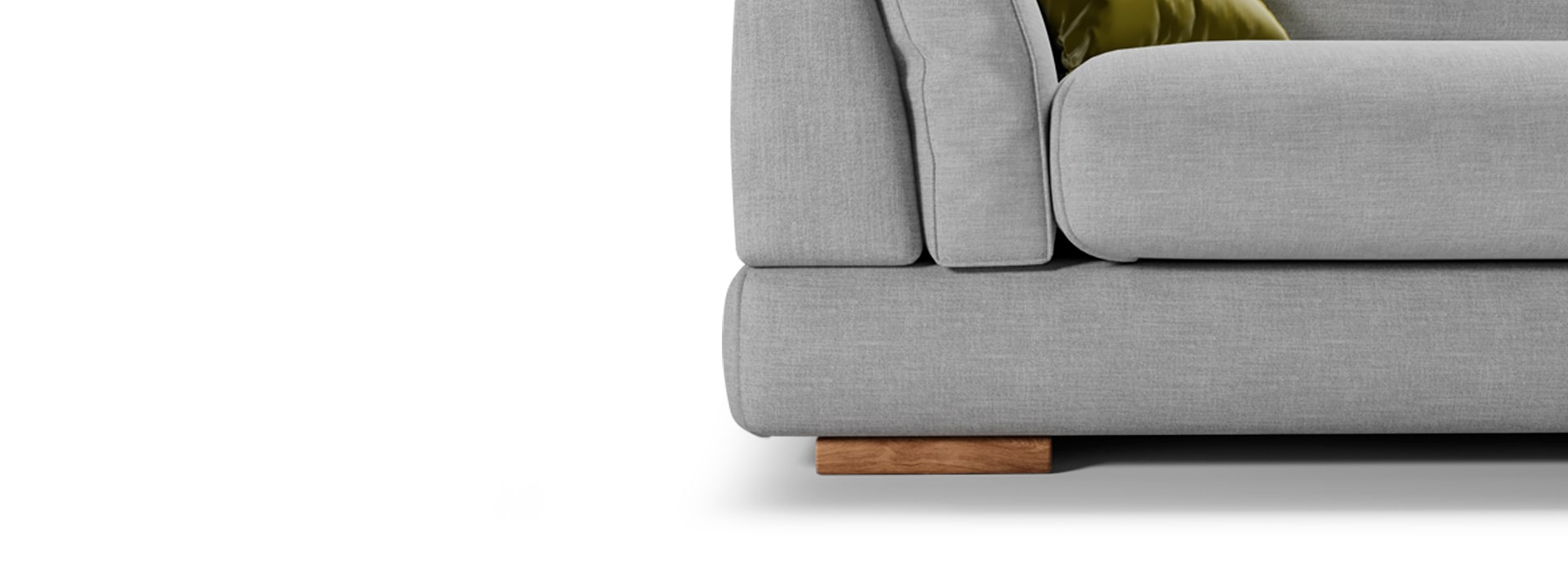 Gerades Sofa Softi