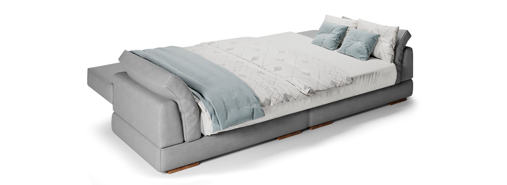Gerades Sofa Softi