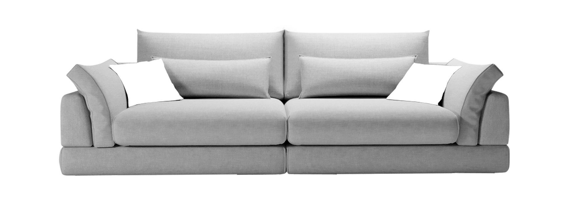 Gerades Sofa Softi