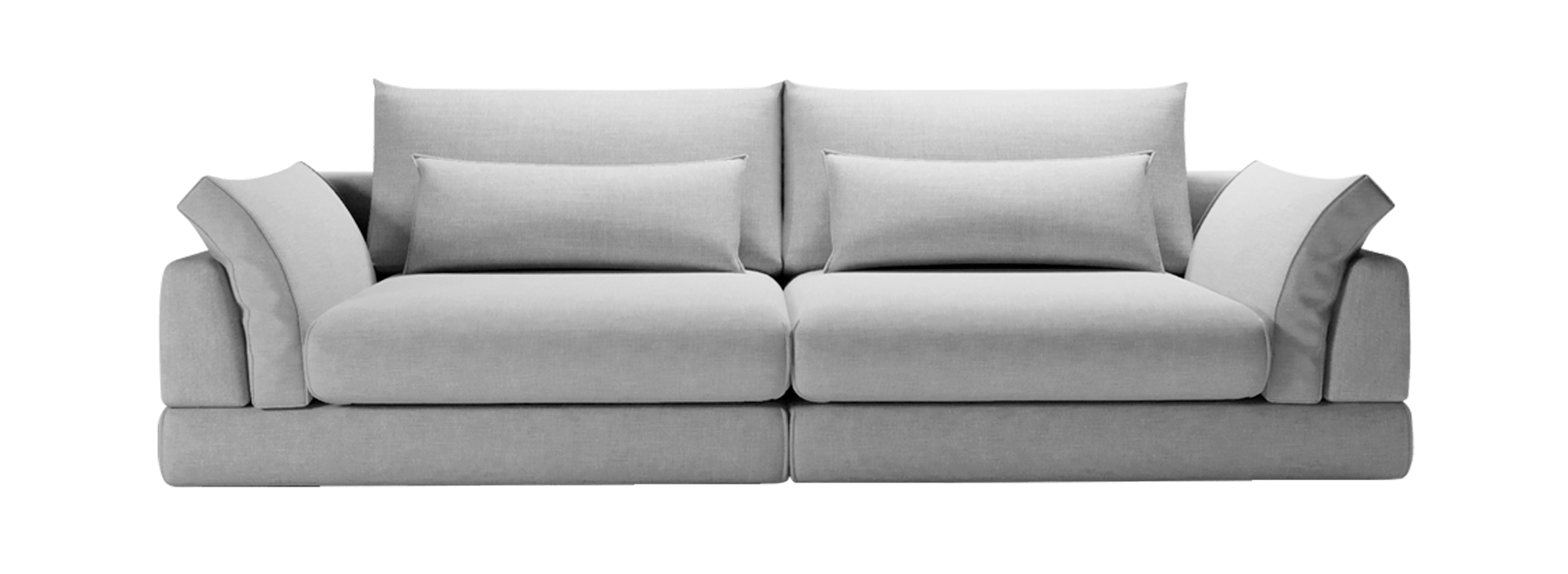Gerades Sofa Softi