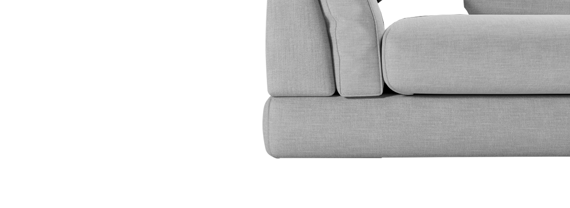 Gerades Sofa Softi
