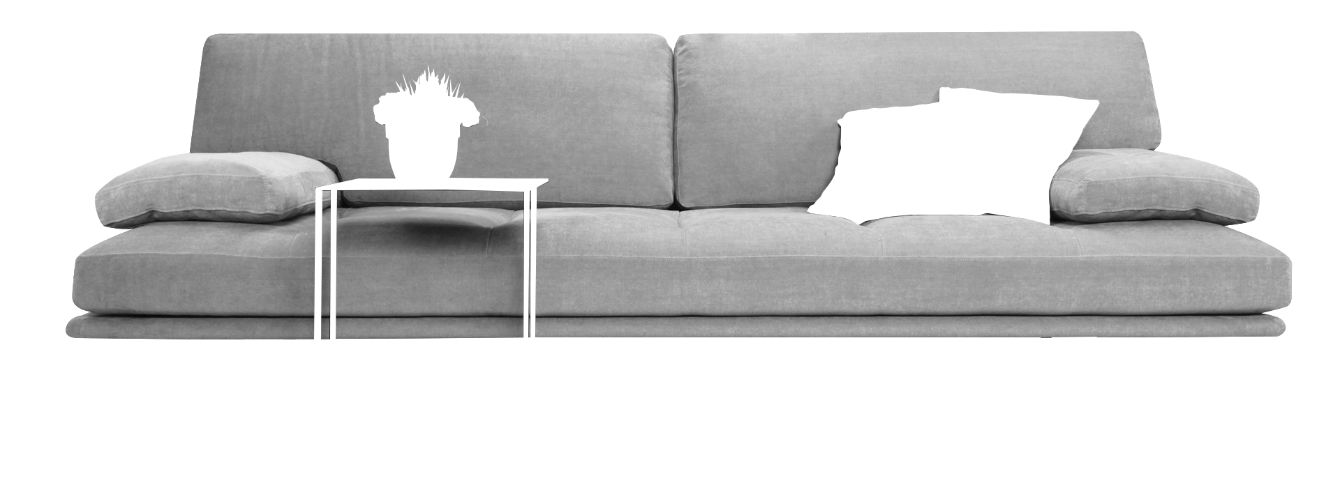 Прямой диван Версаче