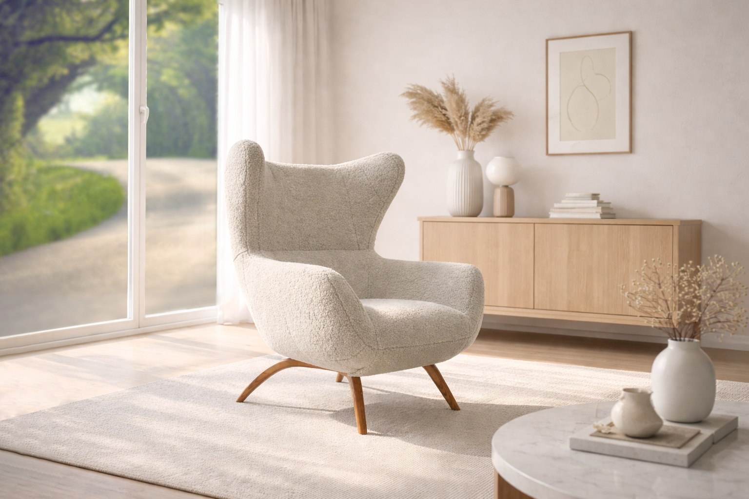 Крісло Челентано — Cloud Dancer, інтер’єр 2