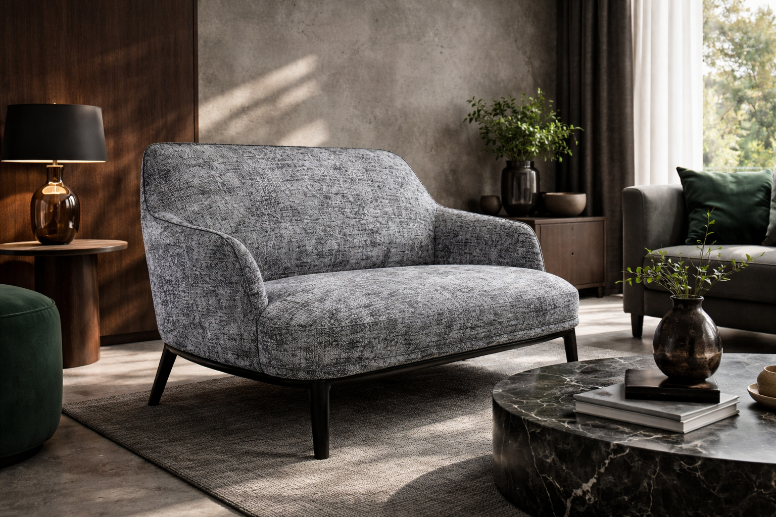 диван Брунелло для ресторану преміум комфортна зона відпочинку