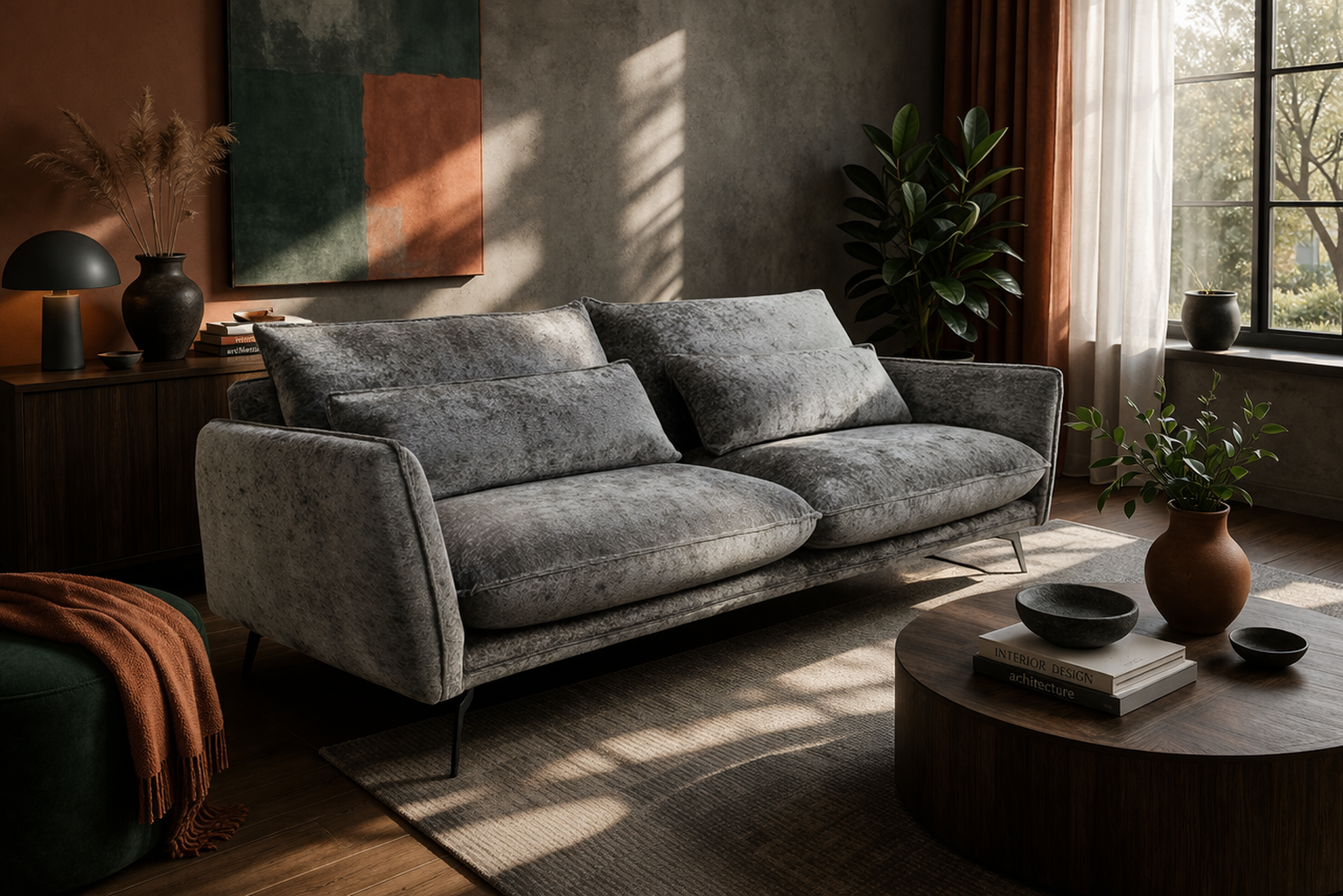 диван Массімо для ресторану преміум класу сучасний інтер'єр HoReCa