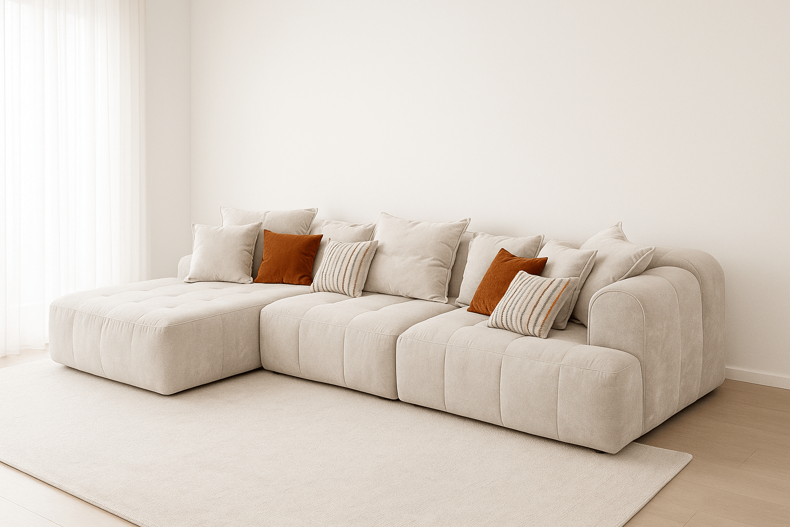 Конструкція та технічні деталі модульного дивана Гуччі ZlataMebel