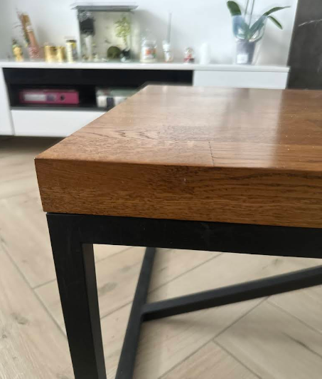 Журнальний столик «Лофт» у квартирі клієнта