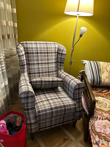 Крісло «Генріх» у реальному інтер’єрі — фото клієнта