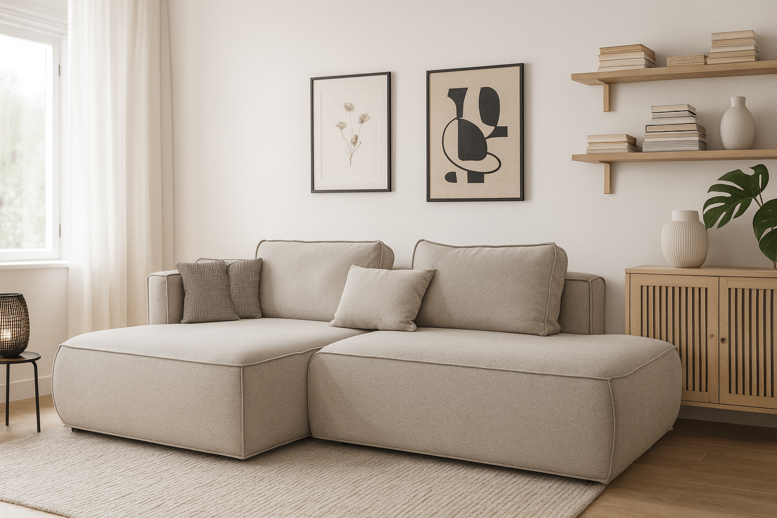 Кутовий диван Франклін — стабільна посадка, надійні з’єднання